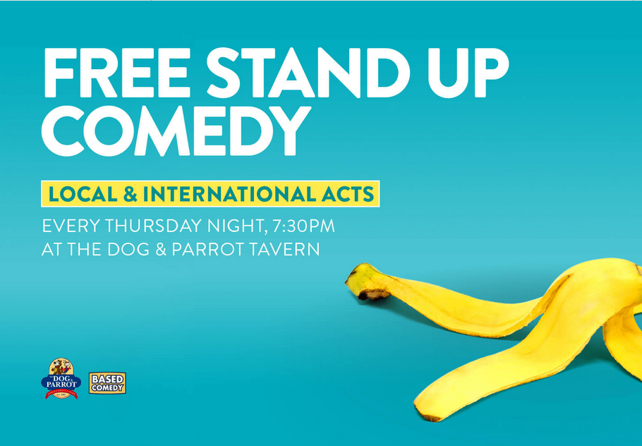 Live Shows: Based Comedy - Dec 12 - The Dog & Parrot Tavern