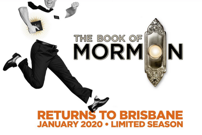 Live Shows:  The Book of Mormon 2020 - Jan 23 - Lyric Theatre
