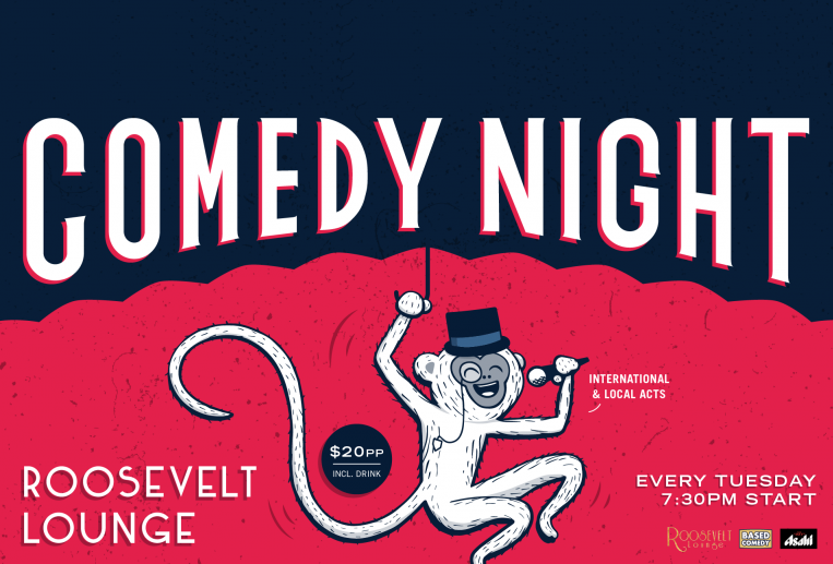 Live Shows: Tuesday Night Comedy - Oct 08 - Roosevelt Lounge