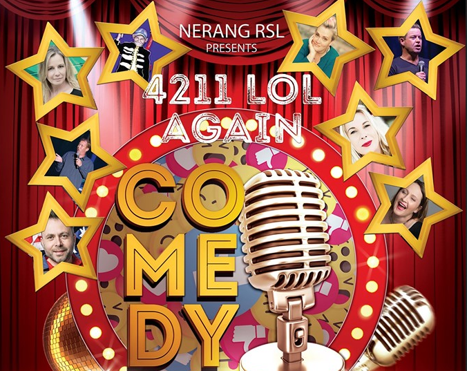 Live Shows: Stand Up Comedy - Oct 10 - Nerang RSL & Memorial Club